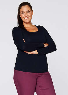 Vartalonmyötäinen pitkähihainen paita