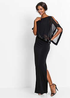 Paljettisomisteinen trikoomekko