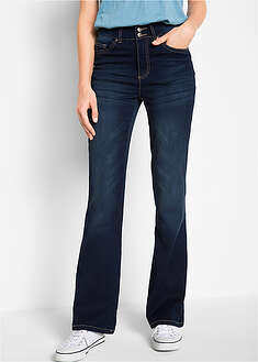 Keskivyötäröiset muotoilevat bootcut-farkut
