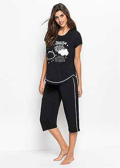 Capripyjama puhtaasta luomupuuvillasta