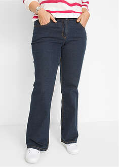 Joustavat bootcut-farkut, korkea vyötärö - darkblue stone - bonprix