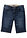 Joustavat farkkushortsit, Slim Fit - tummansininen denim - bonprix