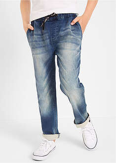 Suorat collegefarkut, Regular Fit - sininen denim - bonprix