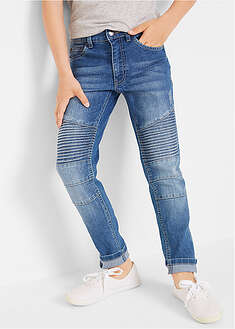 Suorat joustavat skinny-farkut - sininen denim - bonprix