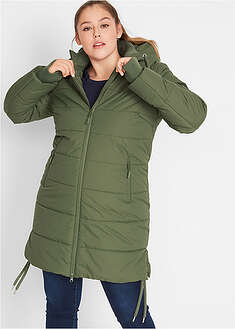 Vettä hylkivä tikattu ulkoilutakki