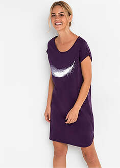 Lyhyt yöpaita puhtaasta luomupuuvillasta