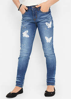 Keskivyötäröiset skinny-farkut - blue stone - bonprix