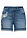 Keskivyötäröiset koristelut farkkushortsit - sininen denim - bonprix