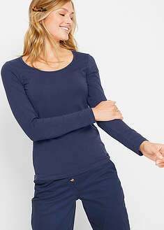 Vartalonmyötäinen pitkähihainen paita