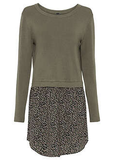 hienoneuloksinen-neulepusero-hameosalla