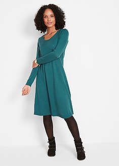 Levenevä neulemekko - pippurinvihreä - bonprix