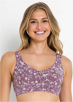 Kaarituettomat rintaliivit pehmeästä luomupuuvillasekoitteesta (2kpl/pakkaus)