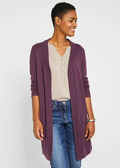 Pitkä pitkähihainen neuletakki