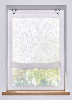 Pellavatyylinen nauhallinen laskosverho