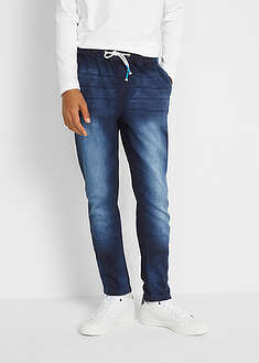 Suorat collegefarkut, Regular Fit - yönsininen denim - bonprix