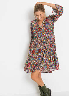 Minimekko kevyesti laskeutuvasta viskoosista