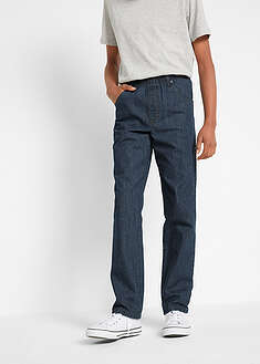 Kuminauhavyötäröiset suoralahkeiset housut puhtaasta puuvillasta (3 kpl/pakkaus)