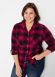 Ruudullinen paitapusero puhtaasta puuvillasta