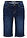 Mukavat joustavat bermudafarkut - sininen denim used - bonprix
