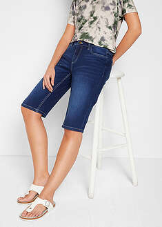 Mukavat joustavat bermudafarkut - sininen denim used - bonprix