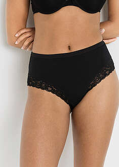 Pitsisomisteiset maksialushousut luomupuuvillasekoitteesta (4 kpl/pakkaus)