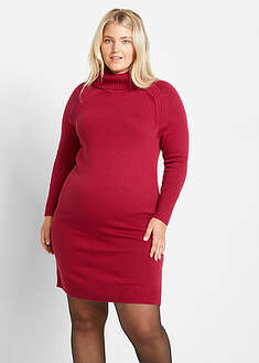 Äitiysneulemekko vetoketjulla/imetysmekko