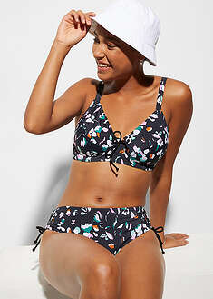 Minimizer-bikinit (2-os. setti) solmittavilla nauhoilla - musta-valkoinen - bonprix