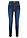 Joustavat skinny-farkut, mid waist - tummansininen denim - bonprix