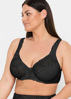 Minimizer-rintaliivit pehmustetuilla olkaimilla (2kpl/pakkaus) - beige+musta - bonprix