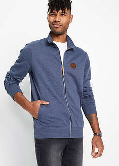 Pystykauluksinen tekonahkasomisteinen collegetakki