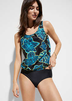 Tankini (2-os. setti) - musta-turkoosi - bonprix