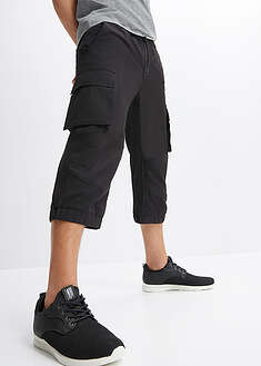 Tekniset 3/4-pituiset housut, Regular Fit - musta - bonprix