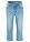 Kapeat caprifarkut, Mid Waist - kulutettu vaaleansininen denim - bonprix