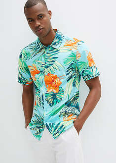 Lyhythihainen kauluspaita puhtaasta puuvillasta