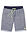 Collegeshortsit, Regular Fit - meleerattu tummansininen-neonkeltainen - bonprix