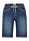 Joustavat farkkubermudat keskikorkealla vyötäröllä - tummansininen denim - bonprix