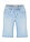 Joustavat farkkubermudat keskikorkealla vyötäröllä - jäänsininen denim - bonprix