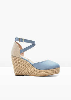 Kiilakorkosandaletit - sininen denim - bonprix