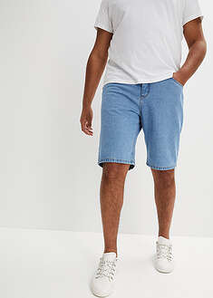 Joustavavyötäröiset farkkubermudat, Classic Fit