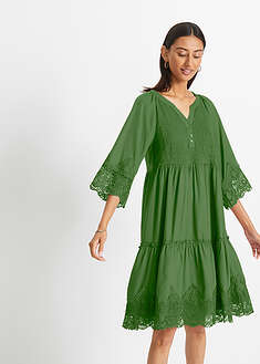 Pitsisomisteinen paitapuseromekko