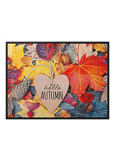 Kynnysmatto syksyisellä aiheella