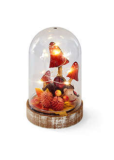 LED-koriste sienillä - punainen-luonnonvärinen - bonprix