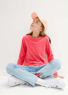 Pitkähihainen paita puhtaasta puuvillasta (3kpl/pakkaus)