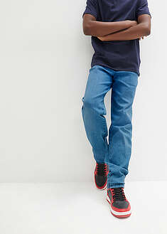 Väljät kapanevalahkeiset stretch-farkut - bleu clair denim - bonprix