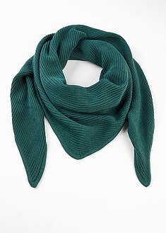 Kolmiohuivi puhdasta puuvillaa - matta vihreä - bonprix