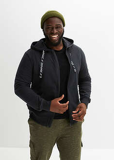 Hupullinen collegetakki puhtaasta luomupuuvillasta