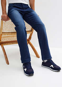 Joustavat suorat farkut mukavalla leikkauksella, Regular Fit