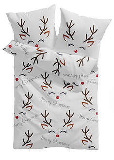 Pussilakanasetti poroilla