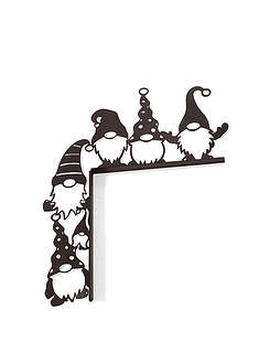 Koriste oven päälle - musta - bonprix