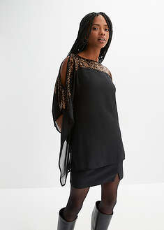 Paljettikoristeinen tunika